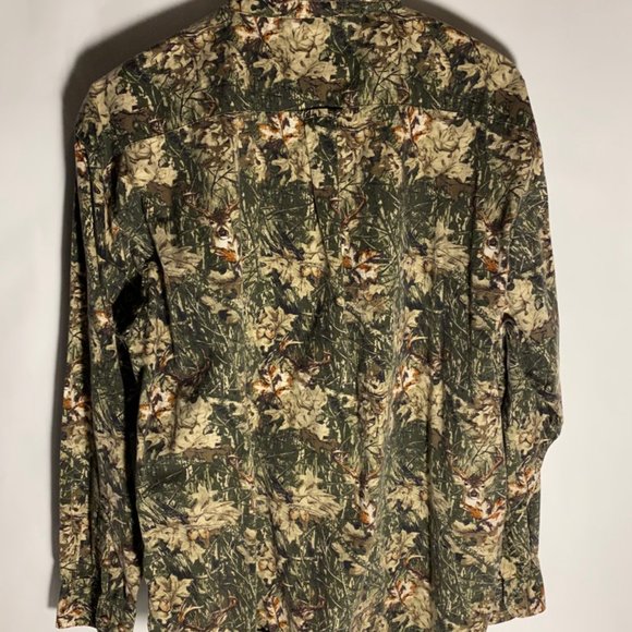 Deer and Forest Scene Camo Button Up - Picture 5 of 5